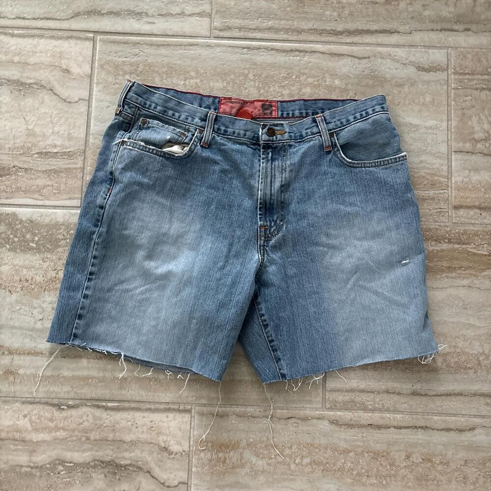 Men's Blue Jean Shorts